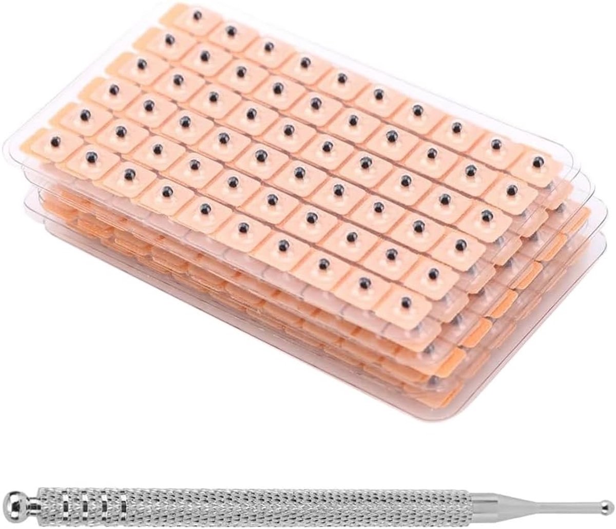 Set van 600 wegwerp oormassage stickers voor acupunctuur en acupressuur, ideaal voor atleten en kantoormedewerkers
