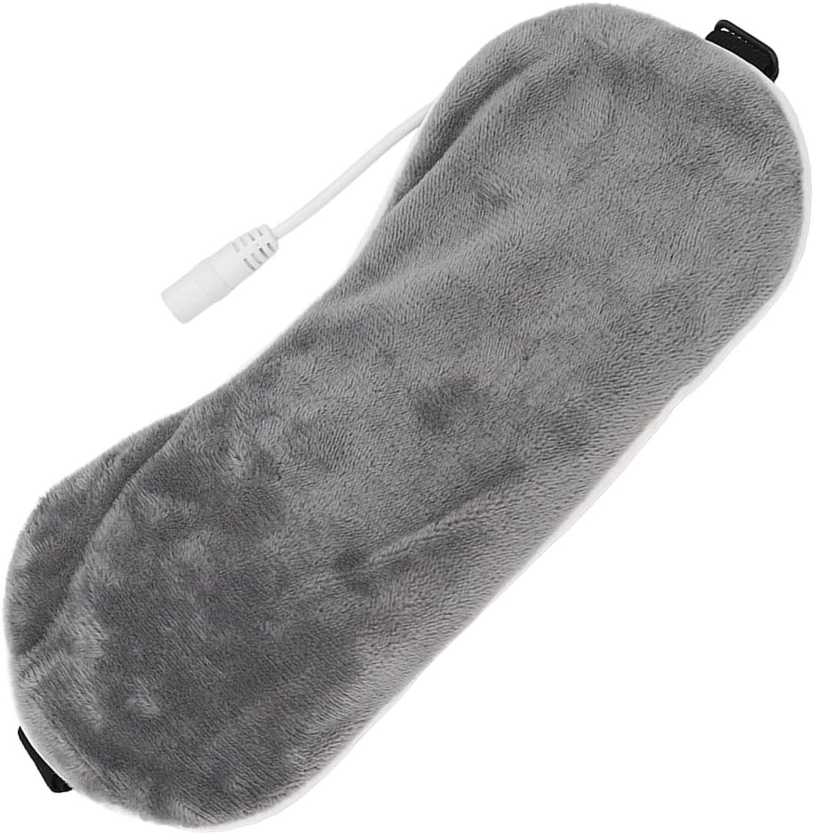 Dimbare verwarmbare blinddoek met USB-aansluiting, verstelbaar en 5 versnellingen voor optimale ontspanning en slaap (grijs)