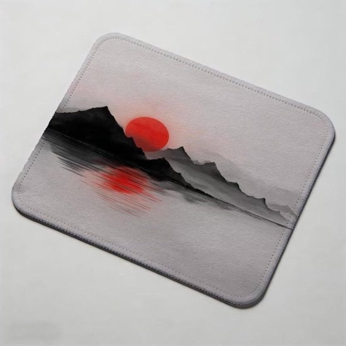 Muismat - Bureaumat Muis - Verbeterde Precisie - Antislip Rubberen Onderlegger - 30 x 25 cm - Grijs