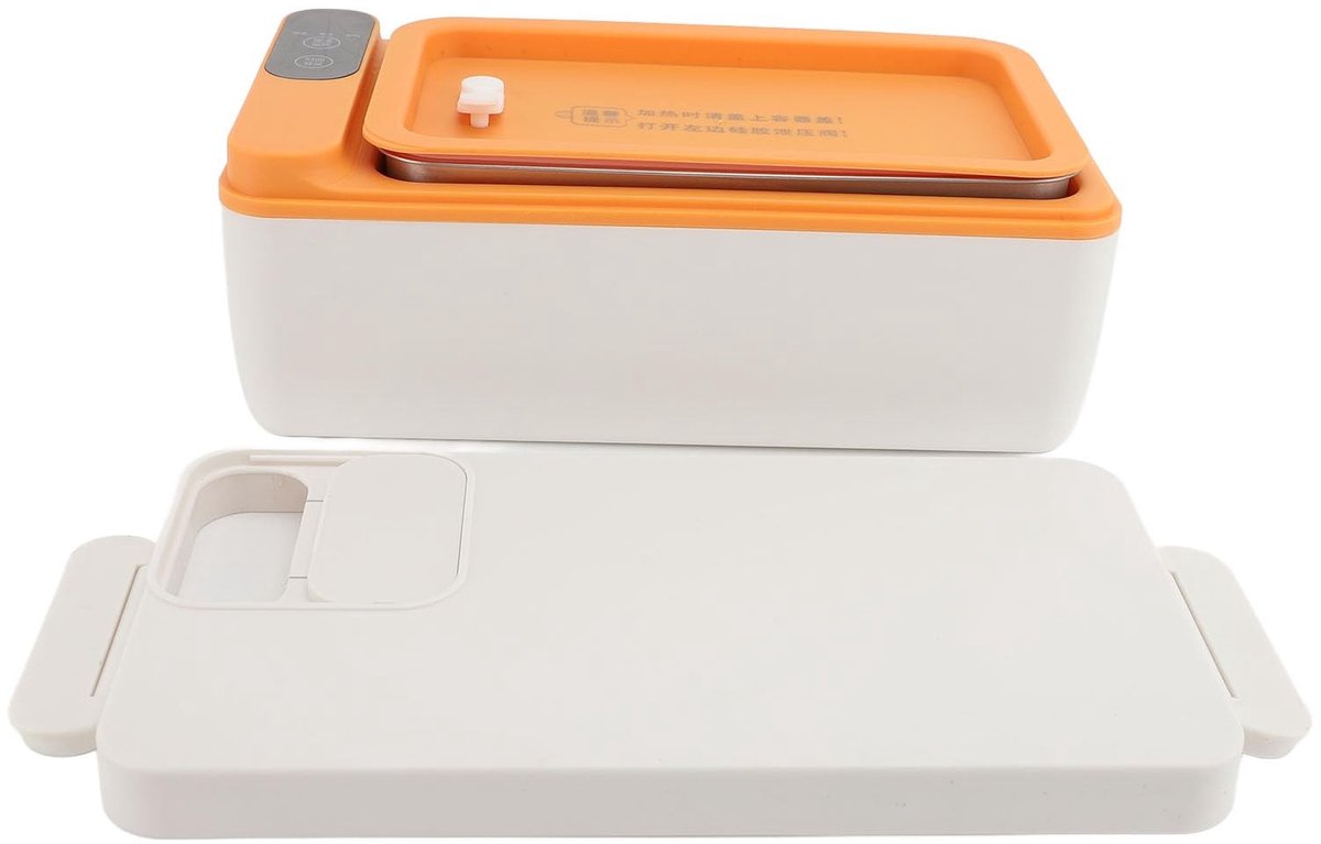 Inovra - Draadloze Elektrische Lunchbox - Snel Verwarmd - Ideaal Voor Buiten - 1 Liter - USB Oplaadbaar - Innovatieve Verwarmingstechnologie - Voo...