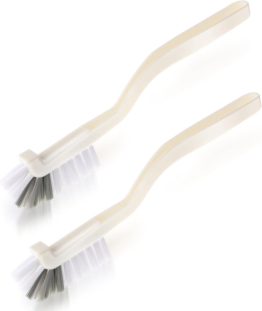 SnelShoppen - 2x Scrub Brushes voor Schoonmaken - Keuken Borstel, Afwasborstel met Stijve Haren - Ideaal voor Spoelbak, Pannen, Potten, Randen en Meer