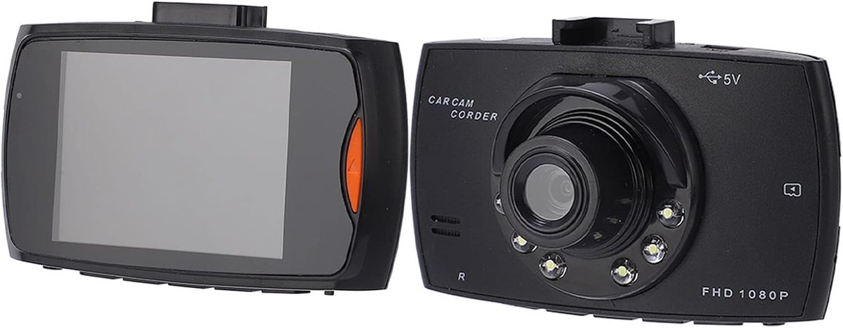Thijox - Dash Cam voor Auto's Full HD 1080P Autodashboardrecorder met Parkeermonitor, Nachtzicht, 170° Groothoek en G-sensor voor Veiligheid en Besche
