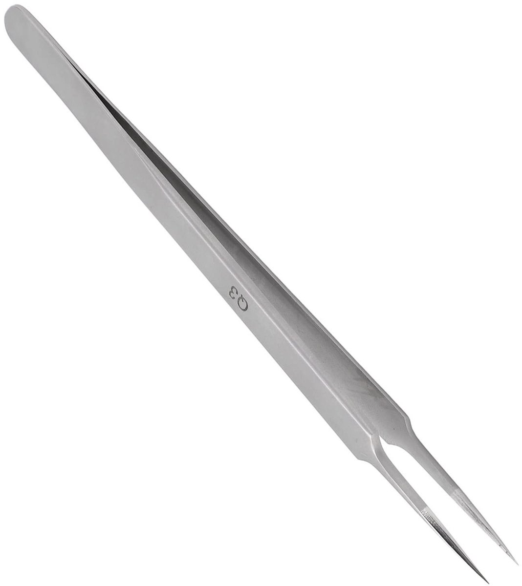Dailygoods- Pincet Superfijne Puntige - Roestvrij Stalen Pincet - Precisie Pincet - Pincet voor Laboratoriumwerk - Duurzaam - 160 mm Lengte - Laboratoriumpincet