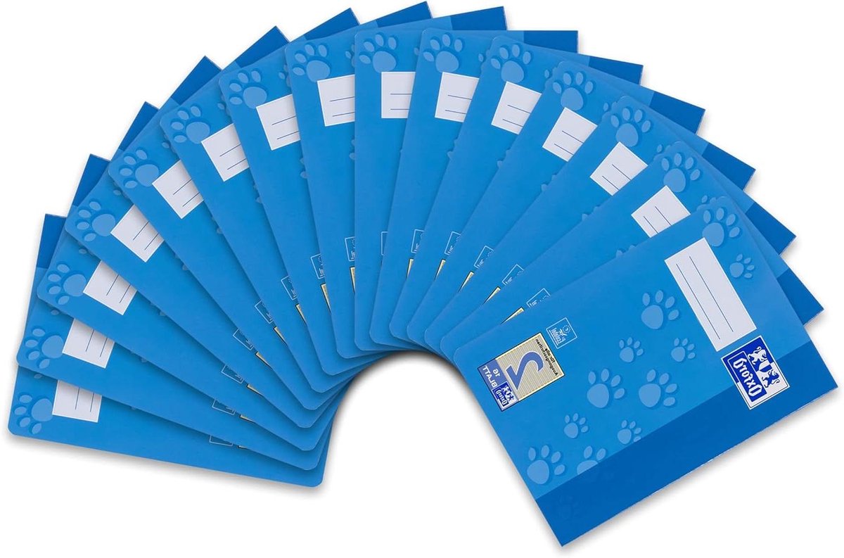 Schoolschrift A5 - Schrijfvellen - Leren Schrijven - Extra dik papier - 16 vellen - 15 stuks