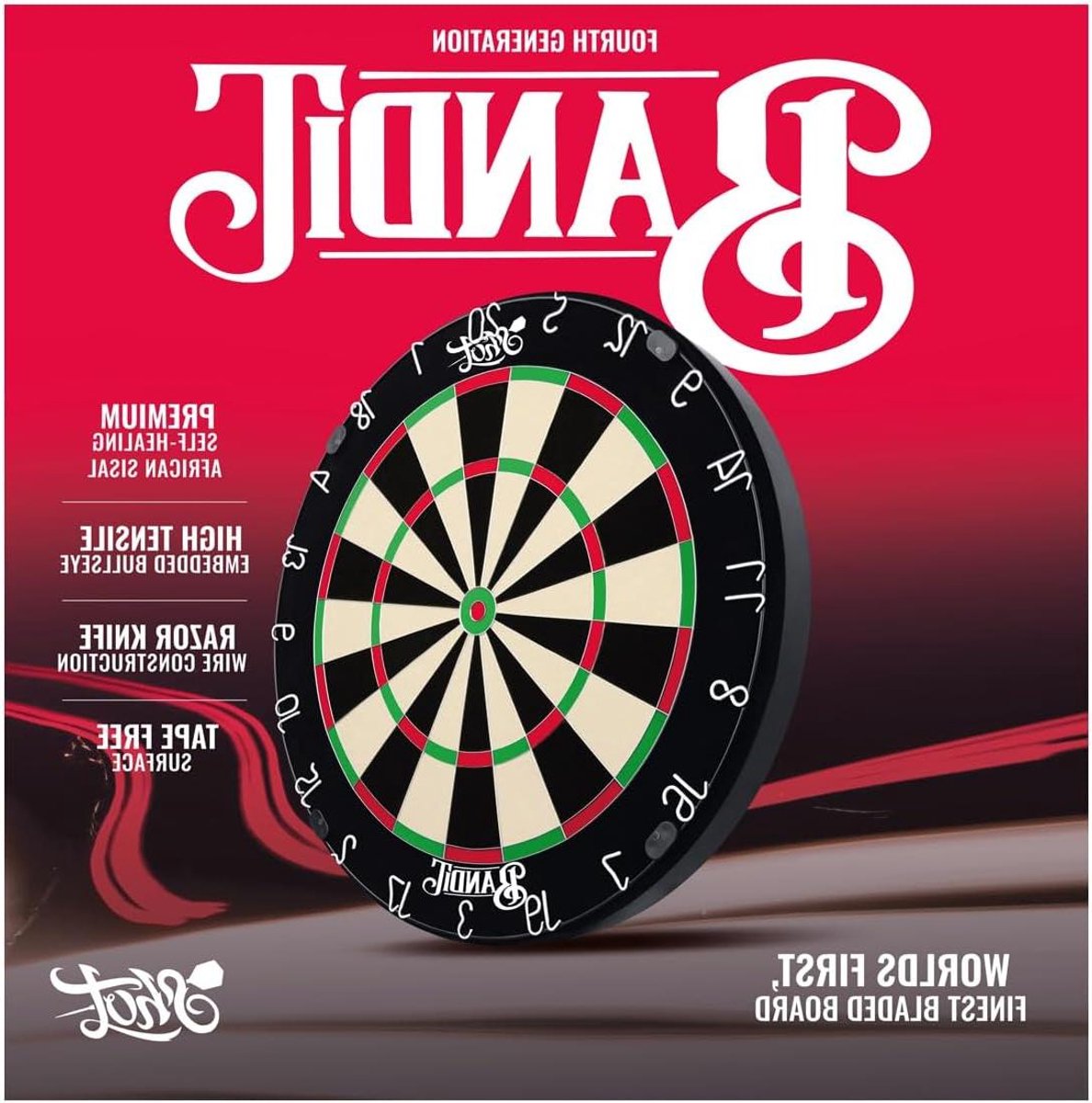 Professioneel Dartbord - Darts Spel - Wedstrijd Spelen - Zelfherstellende Vezels - Standaard Maat - Veelkleurig
