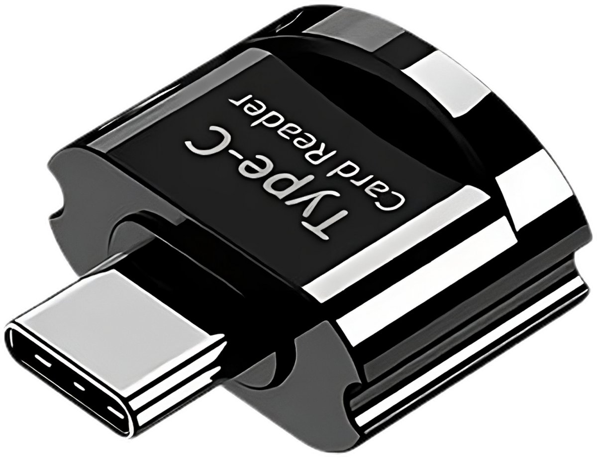 Micro SD kaartlezer voor iPad, iPhone en MacBook USB-C
