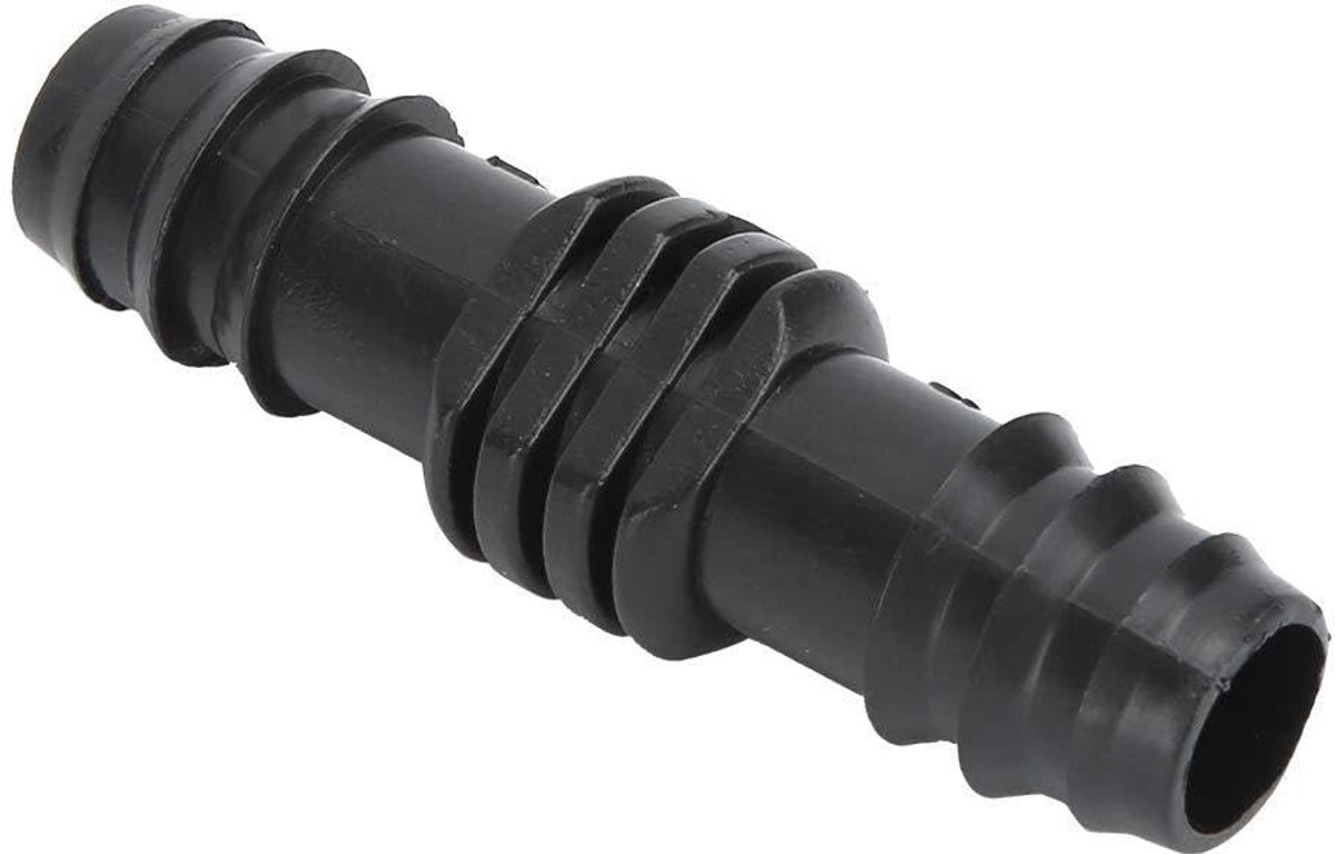 Dailygoods- Schommelpijpkoppeling Duurzaam PP-Materiaal - Connector - Tuinirrigatie - Eenvoudige Aansluiting - Compact Ontwerp - 100 Stuks - Irrigatiekoppeling