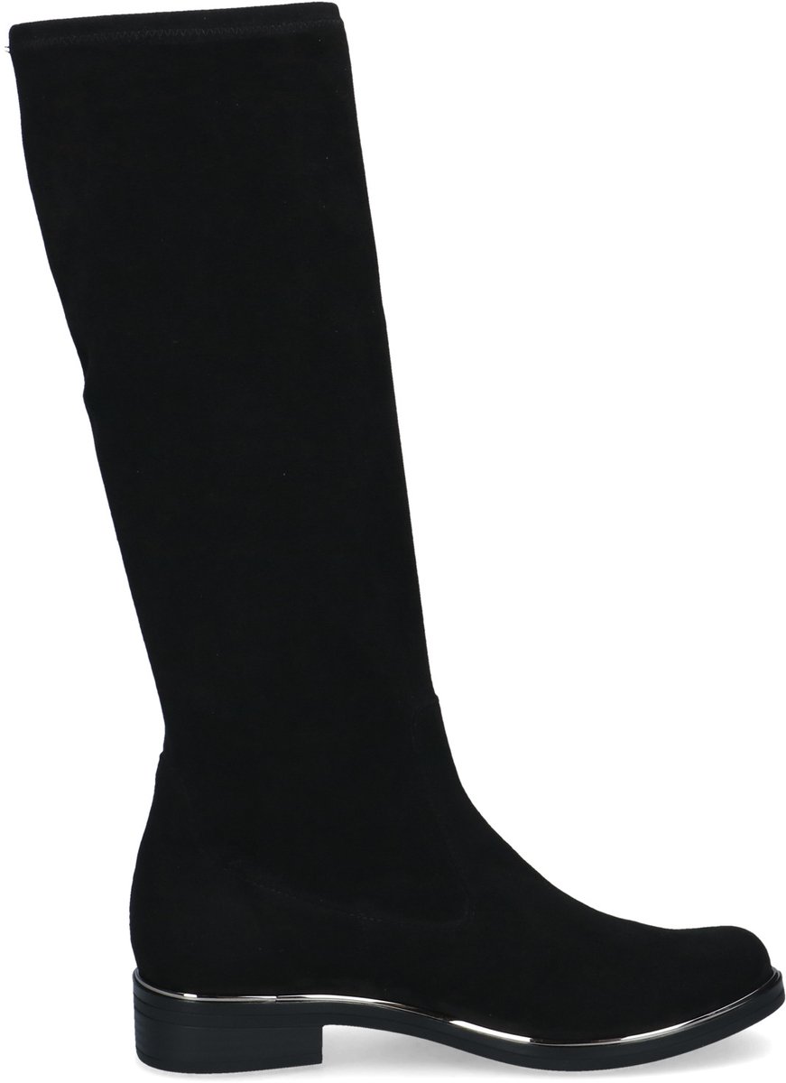 Caprice 9-9-25512-41 044 Lange Laarzen Zwart Stretch Dames - Zwart - 42