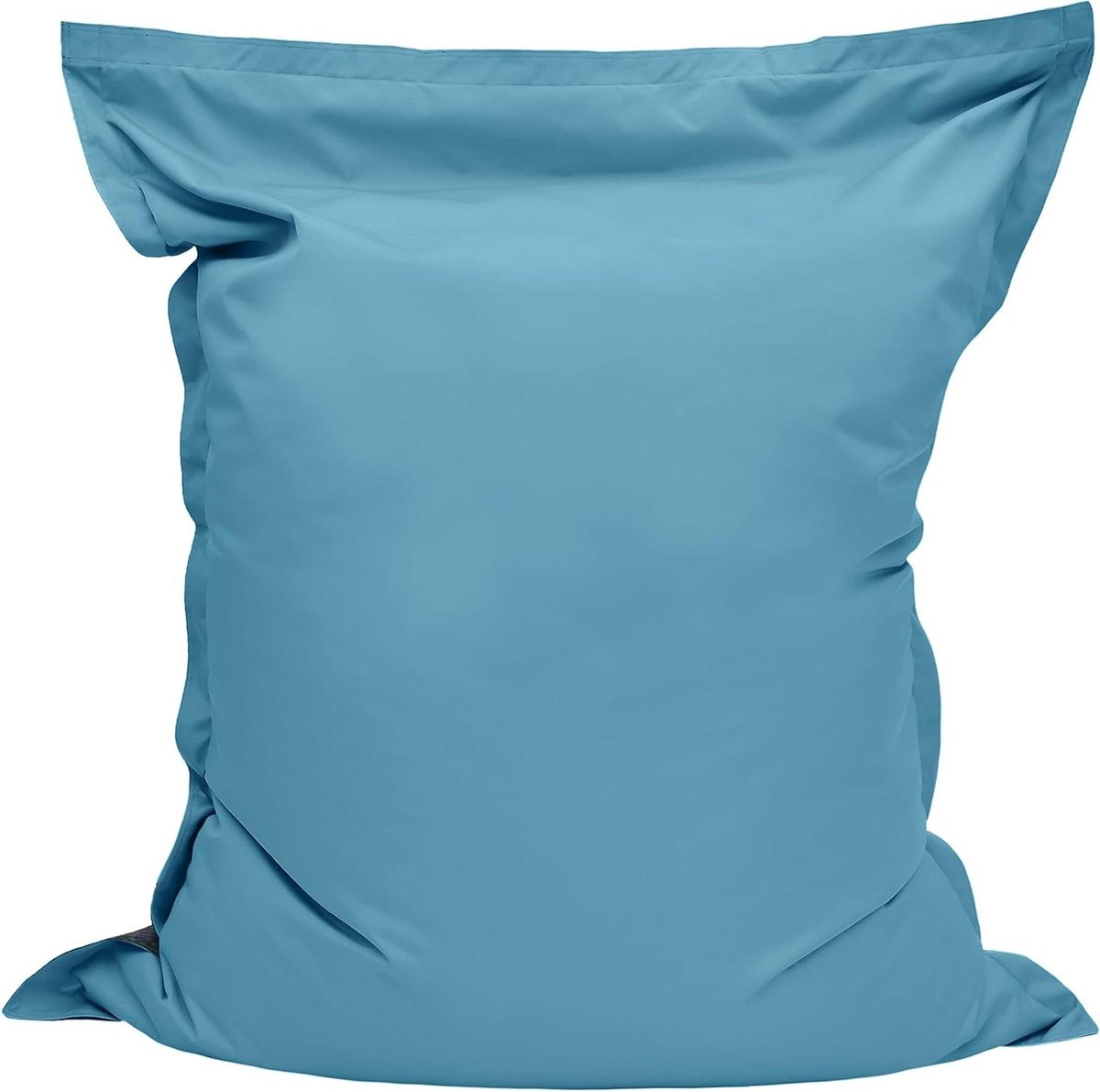 Zitzak Bank - Grote Zitzak - Buiten Ontspannen - Waterafstotend Materiaal - 160x125x30 cm - Turquoise