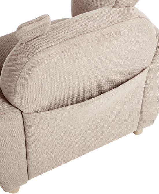 BELIANI MARIBO - Kinderfauteuil - Taupe - Stof van Merkloos — afbeelding 4