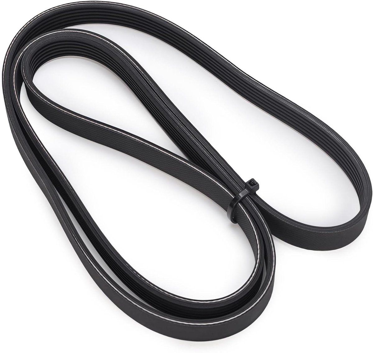 Hometrainer Riem - Aandrijfriem Fiets - Fitness Onderhoud - Hoge Sterkte Rubber - SCH480l6R - Zwart
