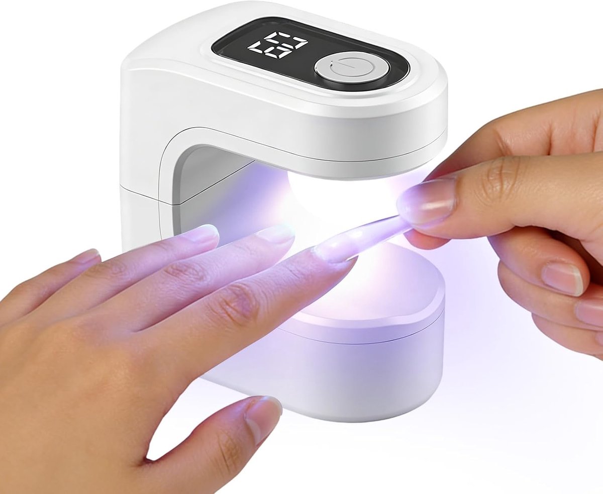 Mini-uv-ledlamp, draagbaar, mini-uv-led-nagellamp met USB, oplaadbaar, nageldroger, voor nagelcapsule, lijm, kunstnagels, Moederdag, cadeau