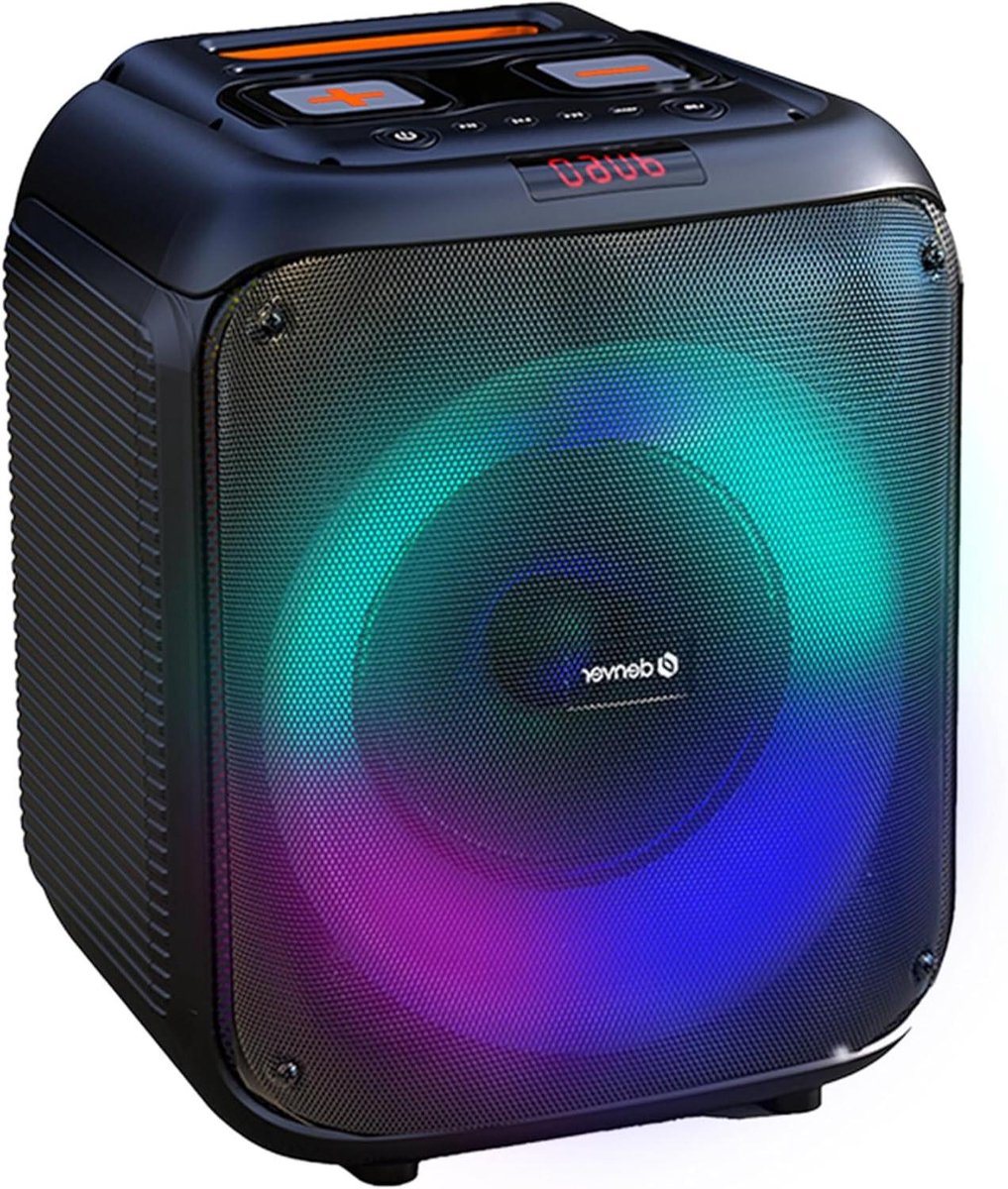 Party Speaker - Draagbare Speaker - Muziek Afspelen - Corded Electric - 34 Centimeter - Zwart