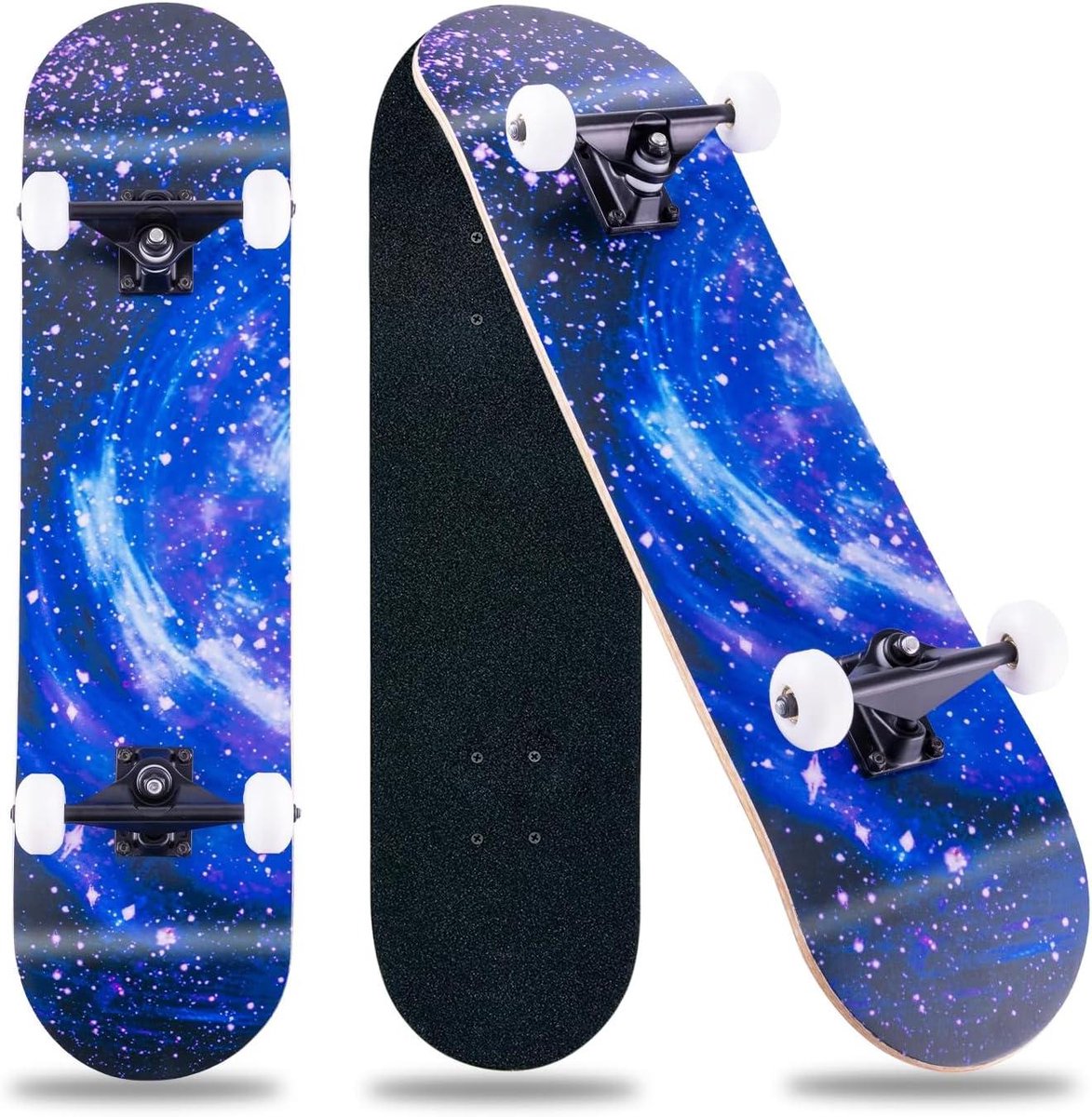 Cruiser Skateboard Compleet Board Beginners Tricks 8 Laags Esdoornhout 70 x 20 cm