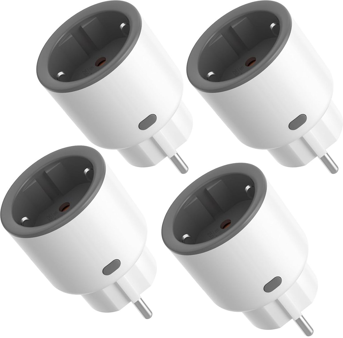 SnelShoppen - Zigbee Smart Plug - 4x SONOFF S60ZBTPF - Afstandsbediening, Energiebewaking, Tijdschema's, Overbelastingsbeveiliging, Herhaler, eWeLink