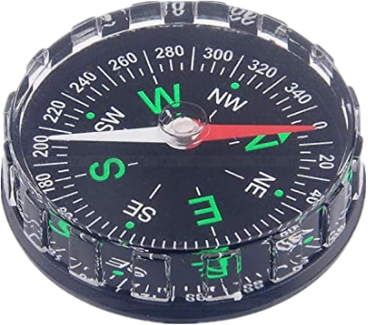 Professionele Mini Pocket Kompas voor Navigatie, Wandelen, Kamperen en Boottochten - Compact en Handzaam Navigatietool