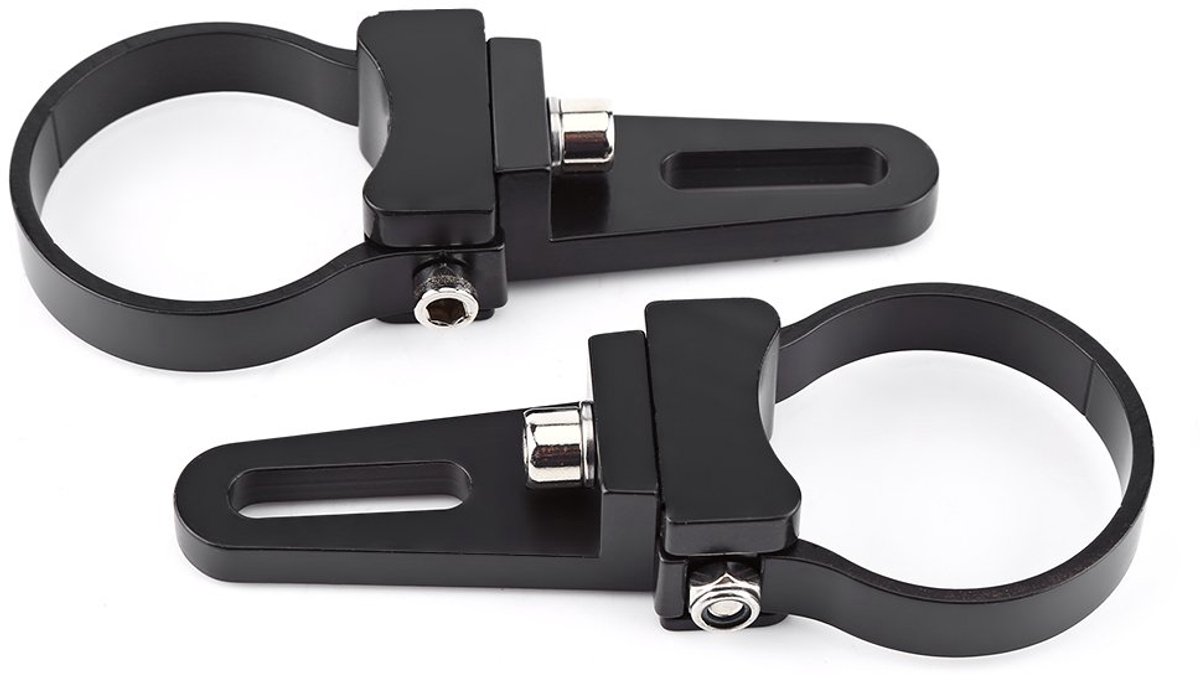 Klem, 1 Paar Aluminium Auto Led Licht Bar Houder Mount Beugel Klem Offroad (1,5 Inch)