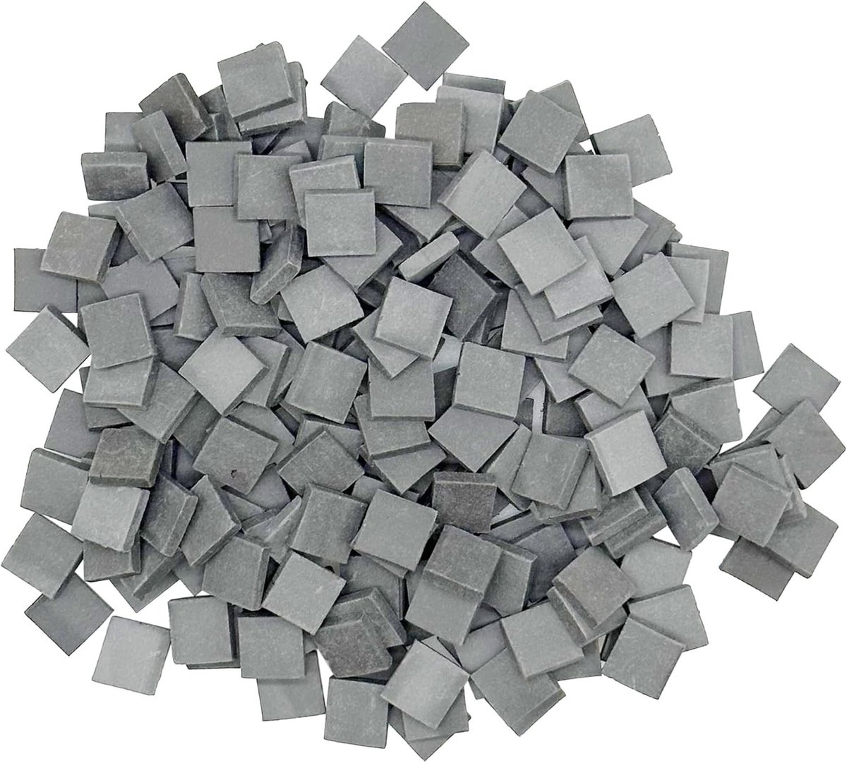 Miniatuur Bakstenen Muur, 200 Stuks Zwarte Vierkante Mini Stones voor Schaalmodellen en DIY Diorama's, Tuin en Landschap Decoratie