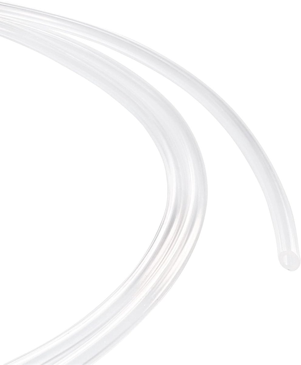 Flexibele PVC slang 2mm ID 4mm OD 2 meter - Lichtgewicht plastic buis voor water, olie en luchttransport