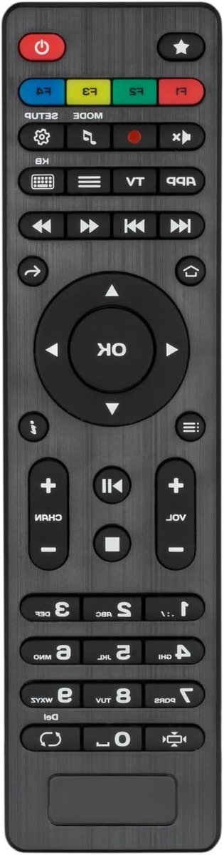 Vervangende Afstandsbediening - Universele Controller - TV Bediening - Infrarood Connectie - Niet van toepassing - Zwart