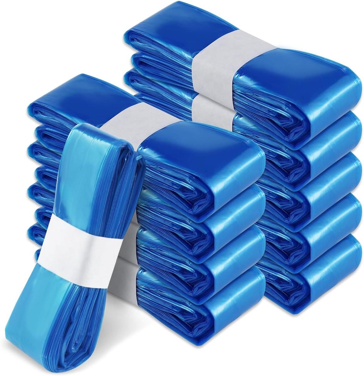 Navulzakken Luiemmer - Luiertas Vullingen - Babyverzorging Thuis - Geur Neutraliserend - 10 Stuks - Blauw