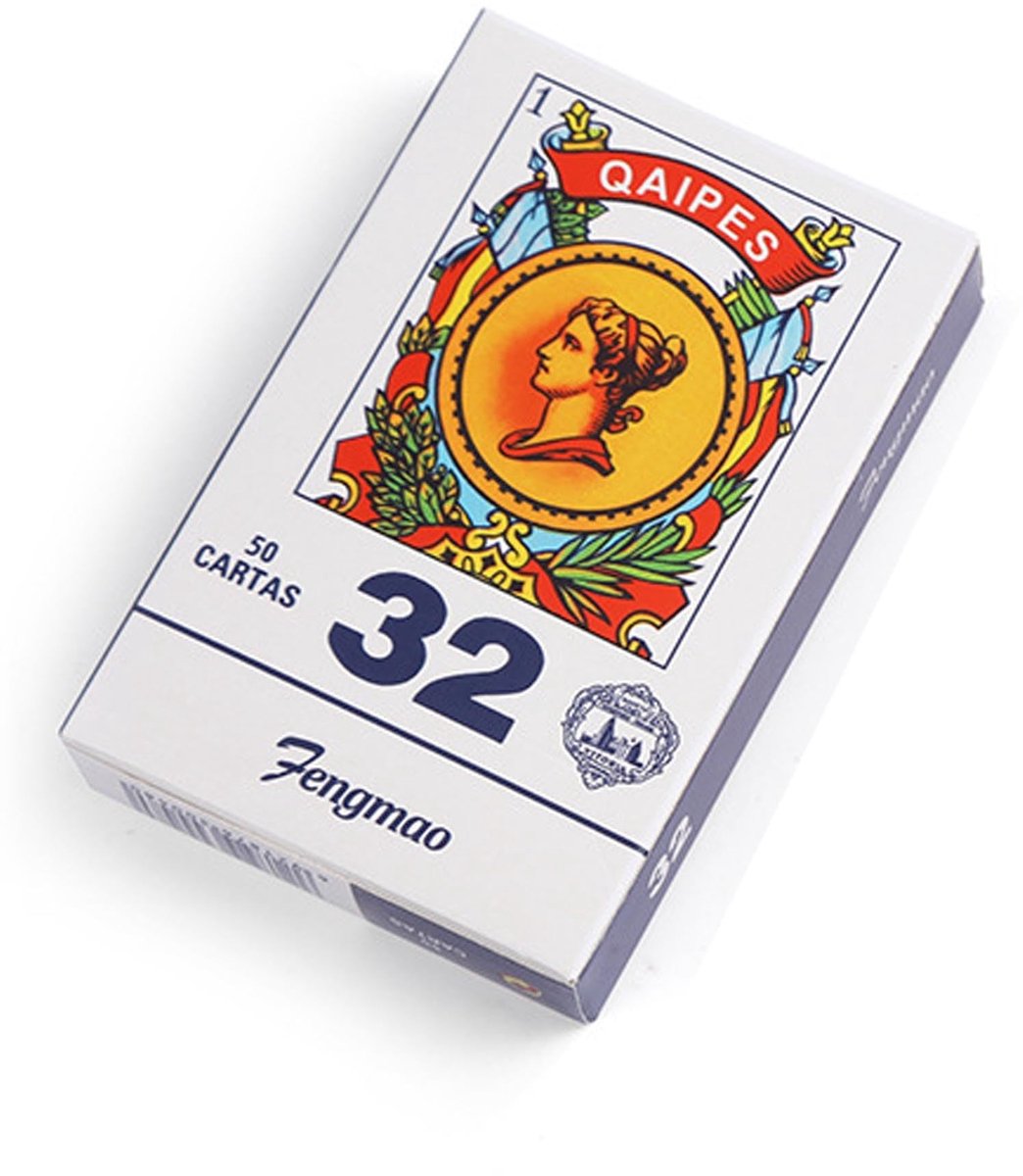 Dailygoods- Kaartendeck Waterdicht - Spaans Kaartspel 50 Kaarten - PVC Speelkaarten - Scheurvast - 6,2 x 9,5 cm - Voor Familied spellen