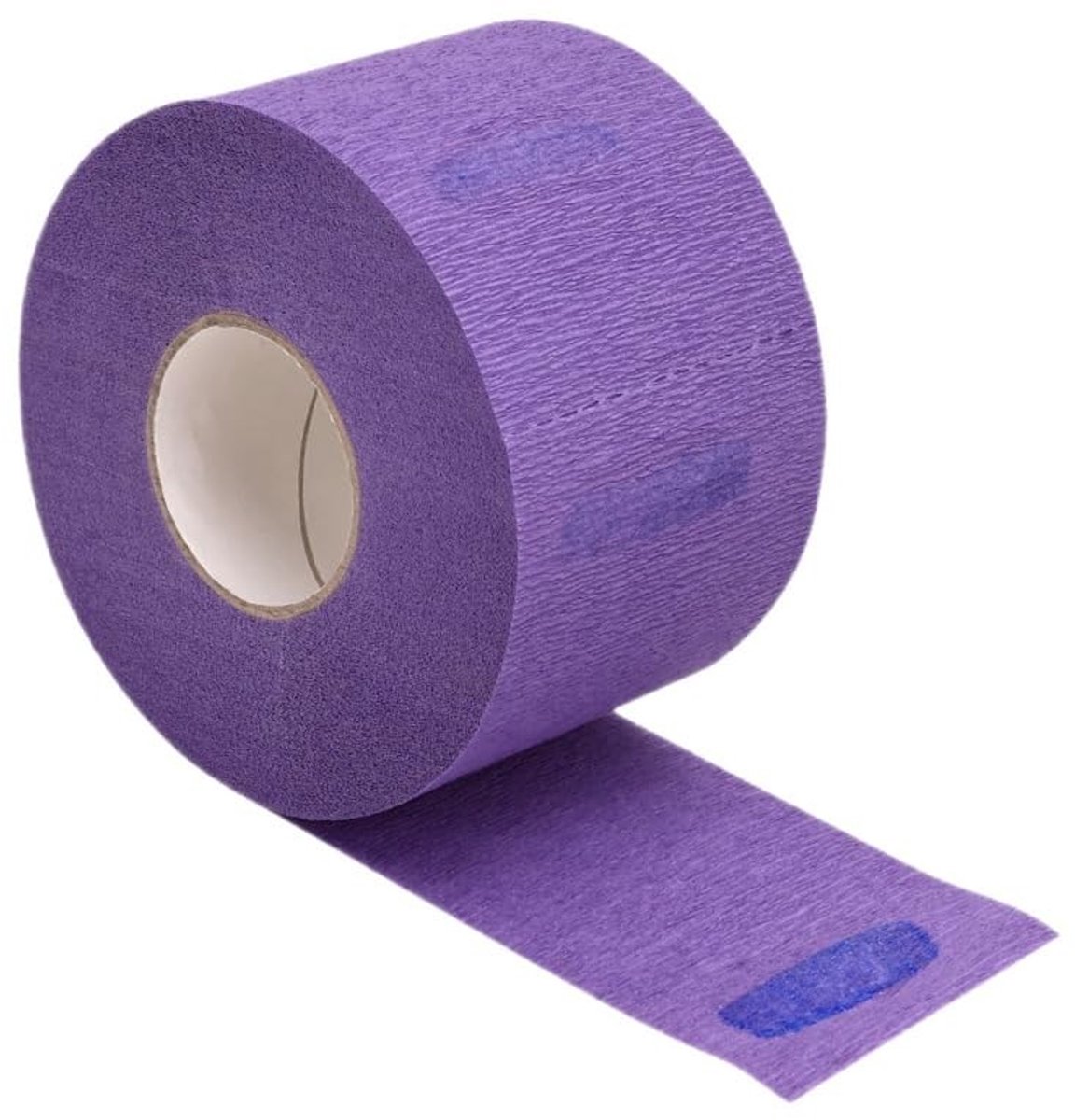 Dailygoods- Wegwerp Stroken Professionele Kwaliteit - Nekbescherming - Crêpepapier - Elastisch - Comfortabel - Enkele Verpakking - Nekband