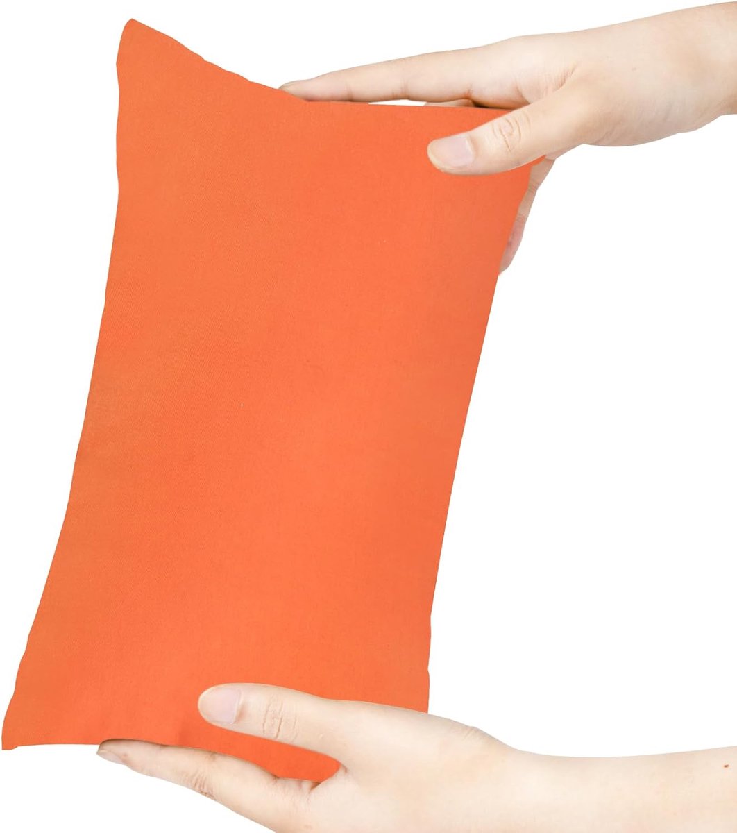 Thijox - Mini Kussen 11" x 7" Machine Wasbaar Effen Kleur Kleine Kussens voor Honden, Reizen, Dutje, Comfortabel, Reisaccessoire