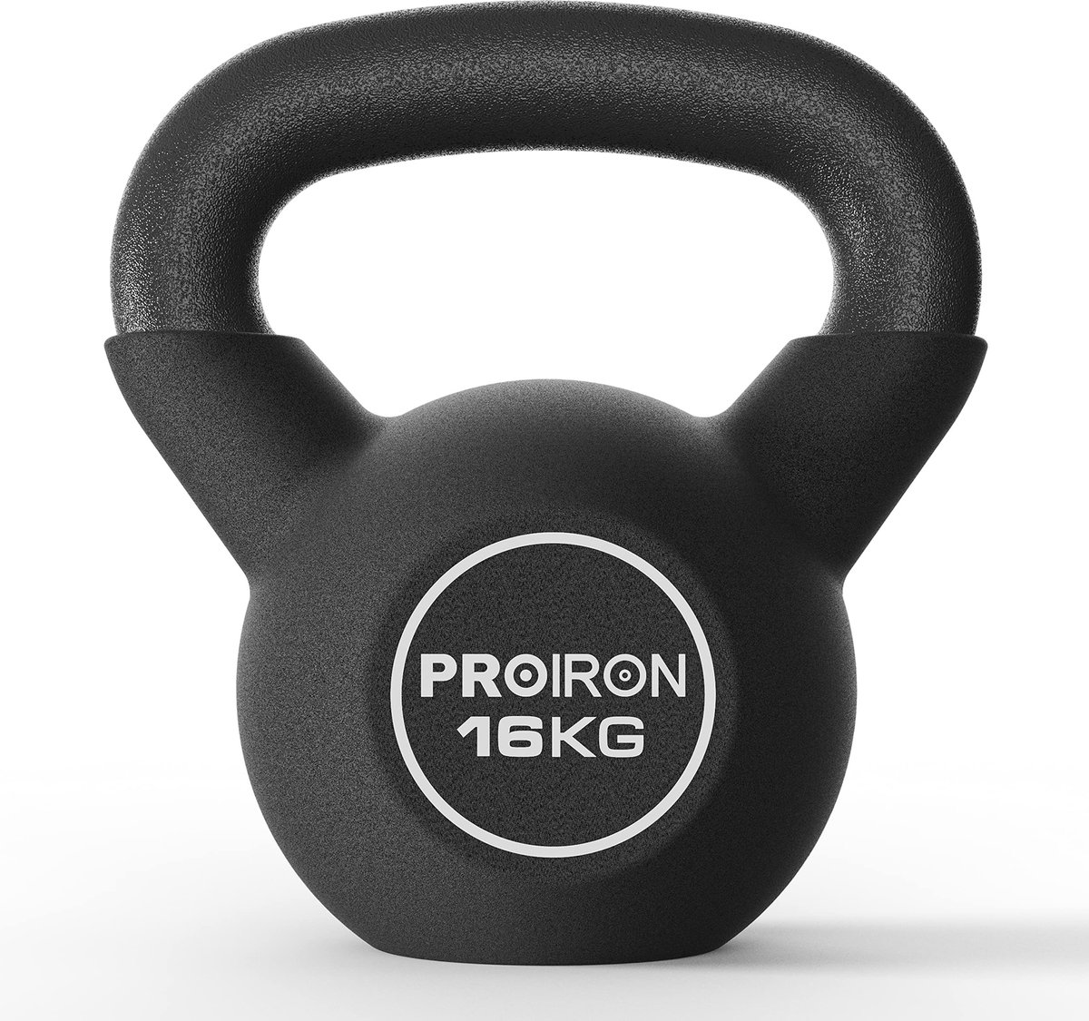 Dailygoods- Kettlebell 4-24 kg - Gietijzer/Neopreen Coating - Duurzaam - Compact - Gewichtstraining - Home Gym - Gewichttraining