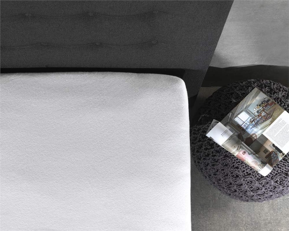 Thijox - Hoeslaken Molton 180x200/220 cm, Stretchbare Matrasbeschermer voor Elektrische Boxsprings, Anti-Allergisch, Anti-Huisstofmijt, Optimaal Slaap