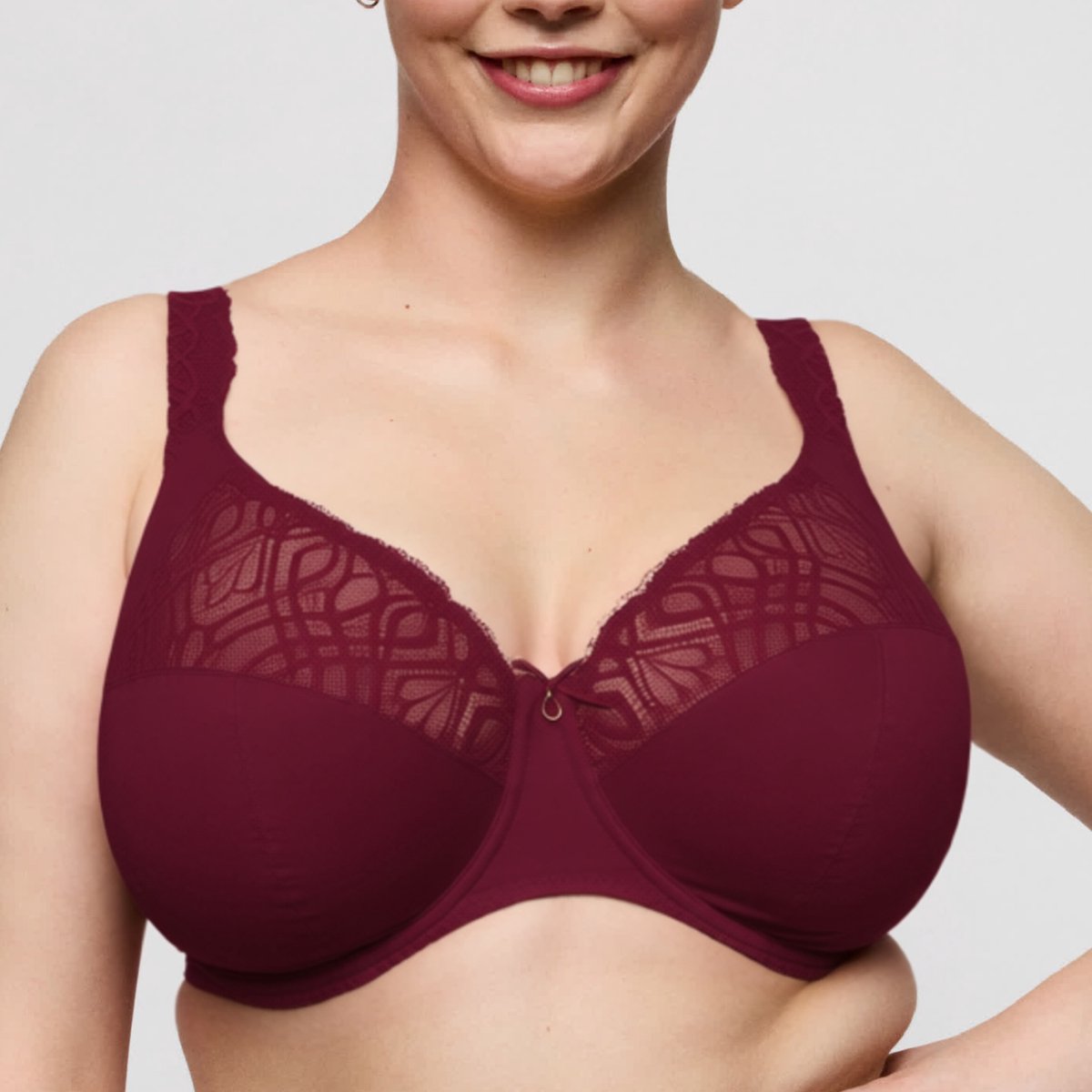PrimaDonna Salerno Beugel Bh 0163535 Evening red - maat EU 80I / FR 95I