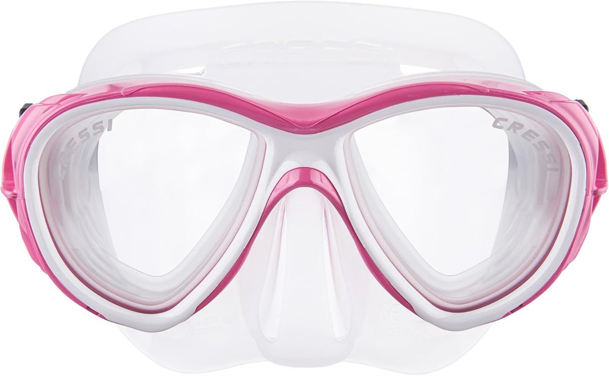 Thijox - Cressi Samoa Snorkelmasker voor Kleine Gezichten - FOG-STOP Technologie - Ideaal voor Snorkelen en Freediving - Comfortabel en Duurzaam - Per