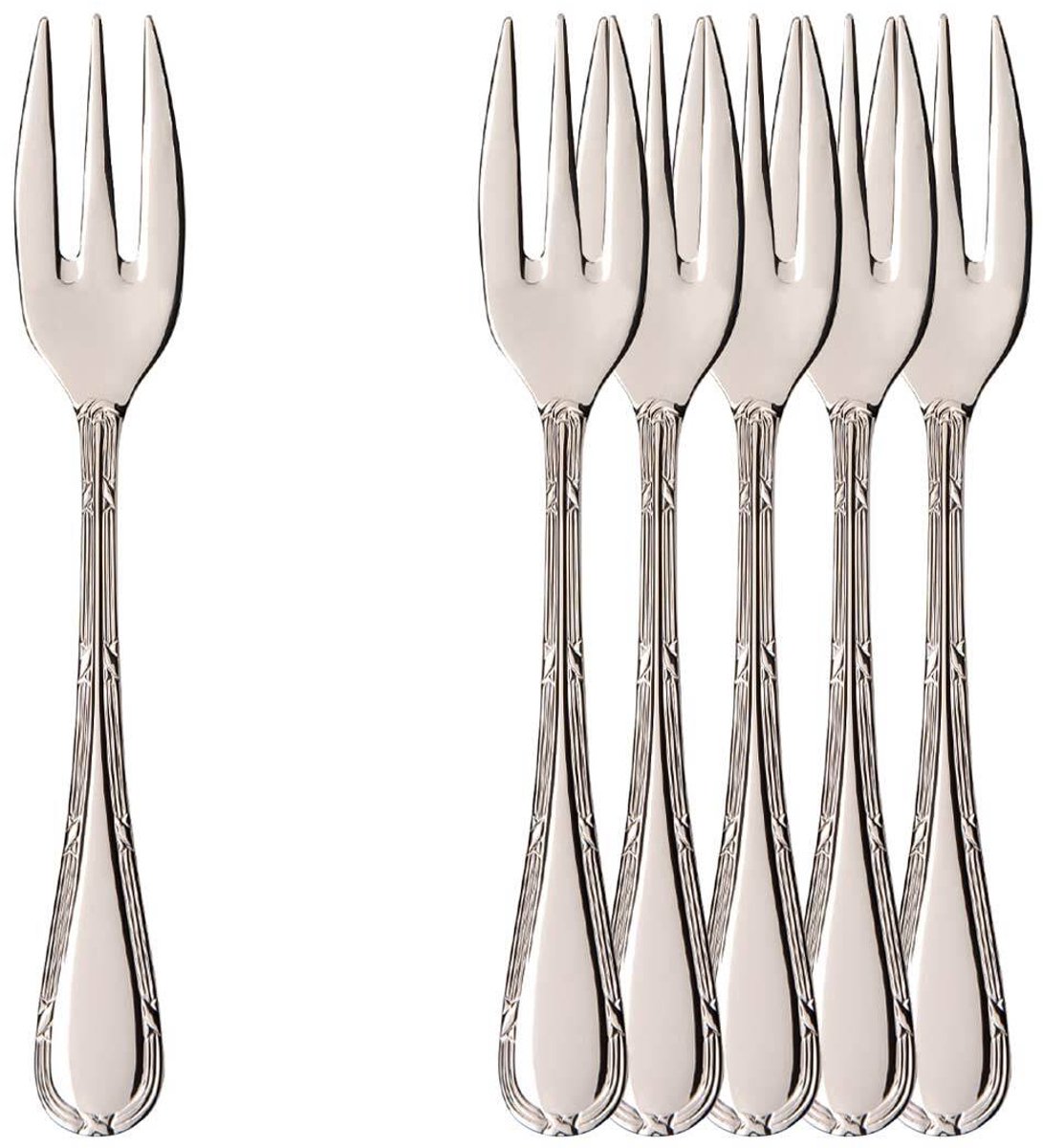 Kuchengabeln Kreuzband Septfontaines 14,5 cm Set van 6