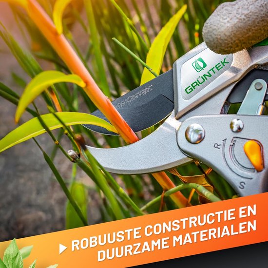 Professionele Snoeischaar met Automatische Ratel voor Takken tot Ø 20 mm - Lichtgewicht en Duurzaam van Pro — afbeelding 2