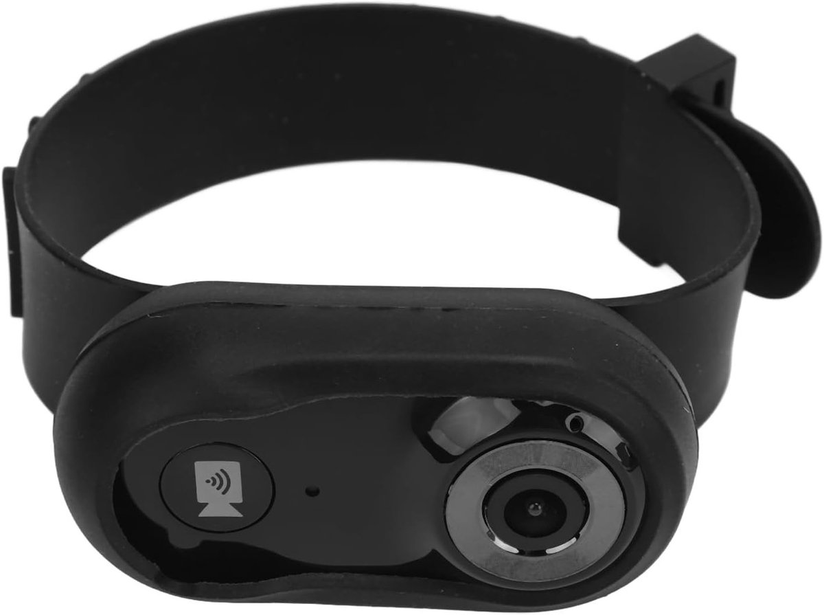 Huisdier Halsband Camera met 120° Groothoek, Mini HD Beveiligingscamera voor Katten en Honden, Inclusief 8G TF Kaart voor Binnen en Buiten Gebruik