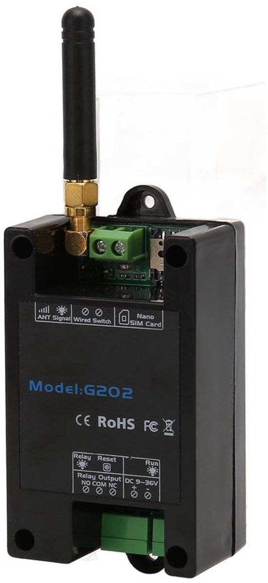Allecto - GSM-poortafstandsbediening - Afstandsbediening - 3A