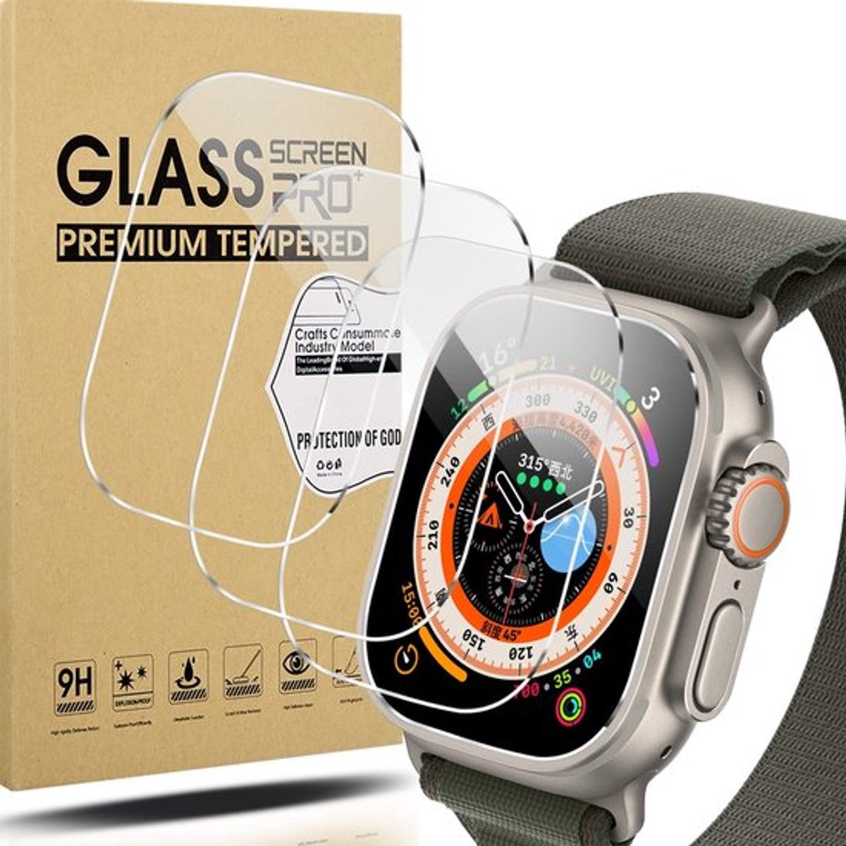Dailygoody - Schermbeschermer - HD Krasbestendigheid - Gehard Glas