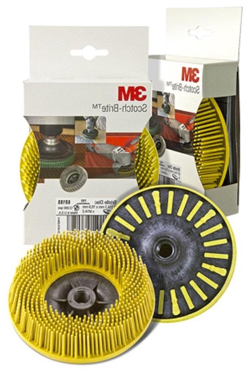 Borstel Slijpschijf - Schuurschijf Keramisch - Oppervlakken Reinigen - Flexibele Borstels - 115 mm - Niet gespecificeerd