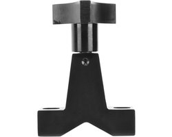 Krik Montagebeugel - Hi Lift Jack Houder - Voertuig Gereedschap - CNC Verwerkt - 1-2.5 Inch - Zwart
