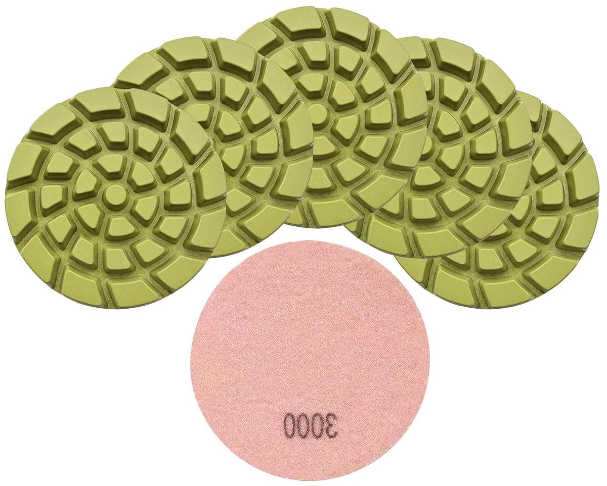 Beton Polijstpads - Vloer Schuurpads - Beton Vloeren Renoveren - Harsgebonden Diamant - 100mm 4 Inch - Niet gespecificeerd