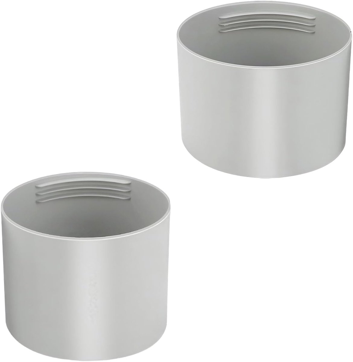 Airconditioning Slang Koppeling - Ventilatie Adapter - Hete Lucht Afvoeren - Hoge Temperatuurbestendig - 130/150 mm - Grijs