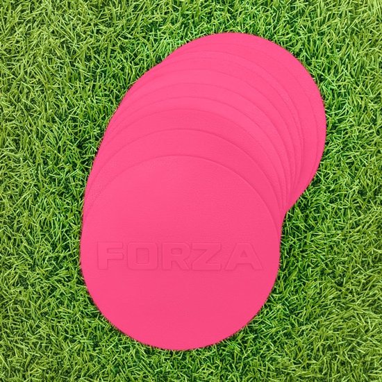 Set van 10 Platte Sport Markers - Antislip Trainingsschijven met Draagtas van Merkloos — afbeelding 2