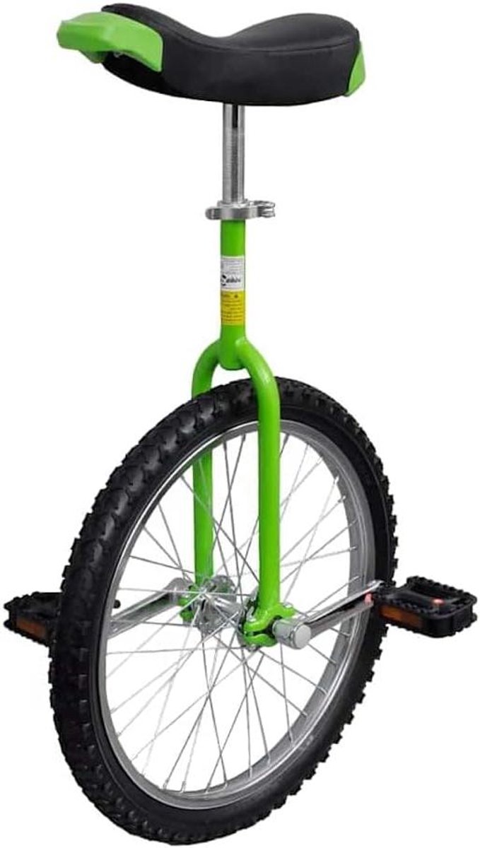 Eenwieler - Monowiel - Vaardigheden Oefenen - Ergonomisch Ontwerp - 50.8 cm - Groen