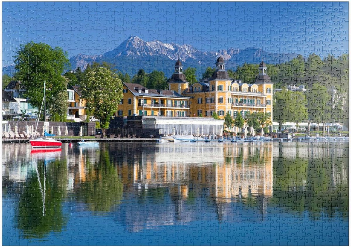 Legpuzzel 1000 Stukjes - Puzzelspel Jigsaw Puzzle - Ontspanning Thuis - Hoge Resolutie Print - 68 x 48 cm