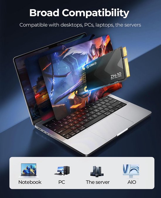 Interne SSD - Solid State Drive - Computer Upgrade - 3D NAND Technologie - 512 GB - Niet gespecificeerd — afbeelding 4