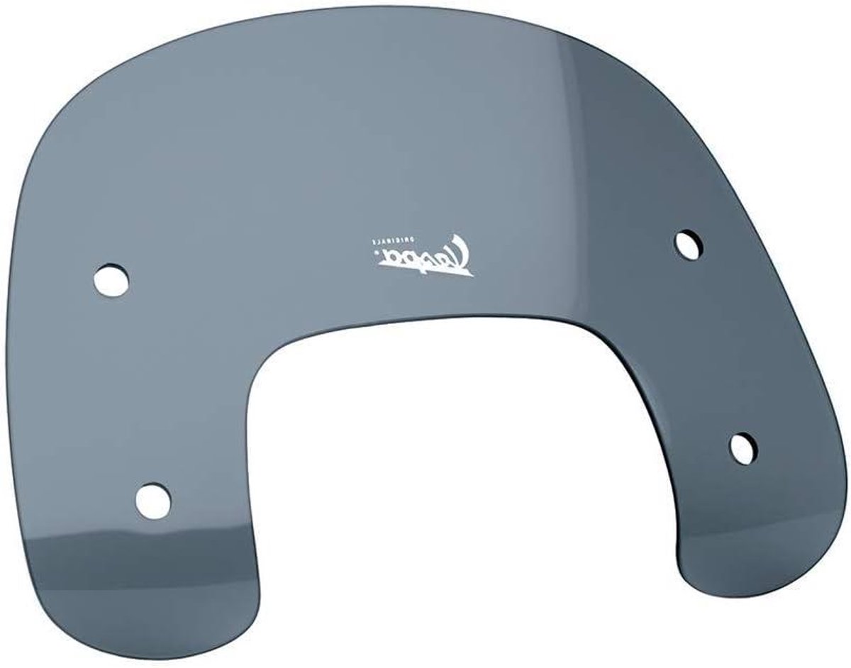 Windscherm Cruiser - Winddeflector S - Motor Beschermen - Getint Rookglas - 4 mm dikte - Donker