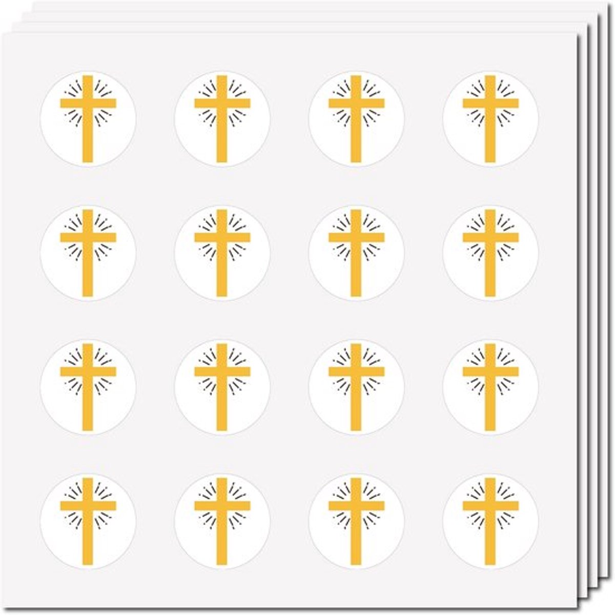 SPHProducts - Kruis-christelijke stickers - Vinyl - Waterbestendig