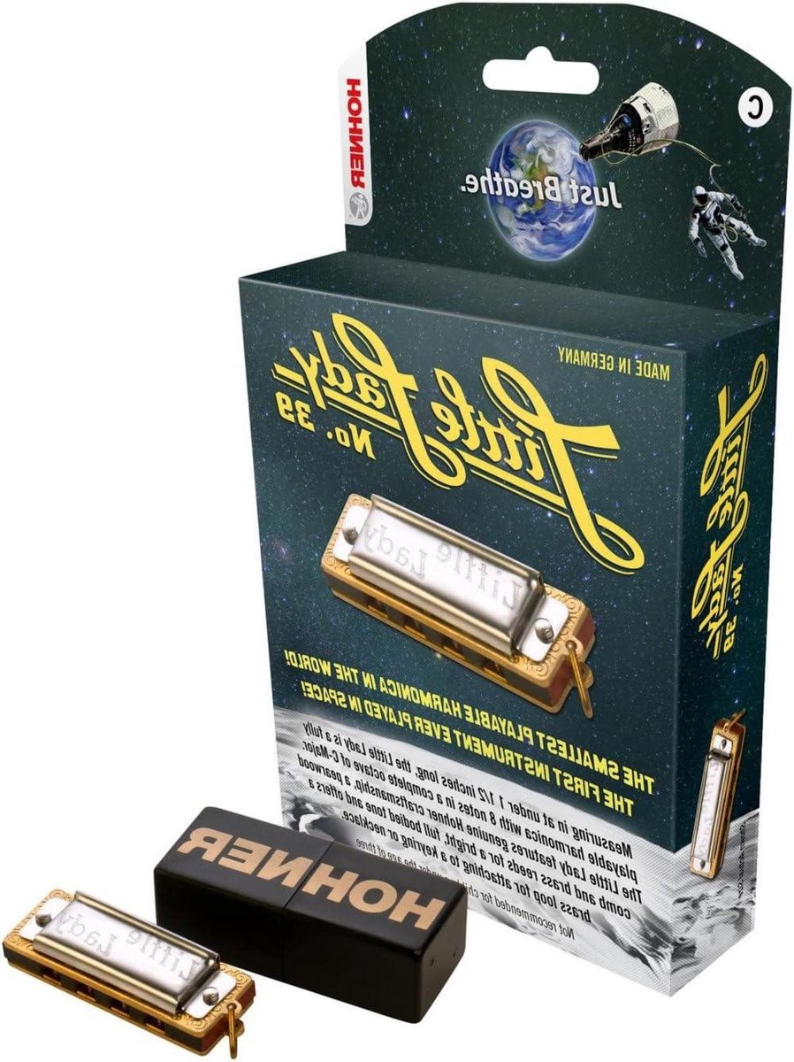 Mini Harmonica - Muziekinstrument - Muziek Maken - Klarinet Stemming C - 4 Gaten - Zilverkleurig