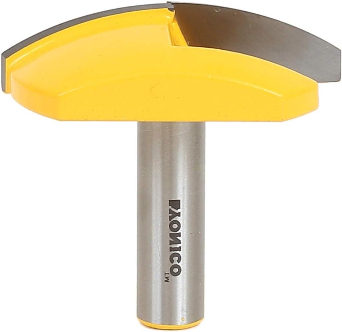 Freesbit Holle Kom - Holle Frees - Houtbewerking Projecten - Holle Kom Vorm - 5.5 cm Radius - Zilver