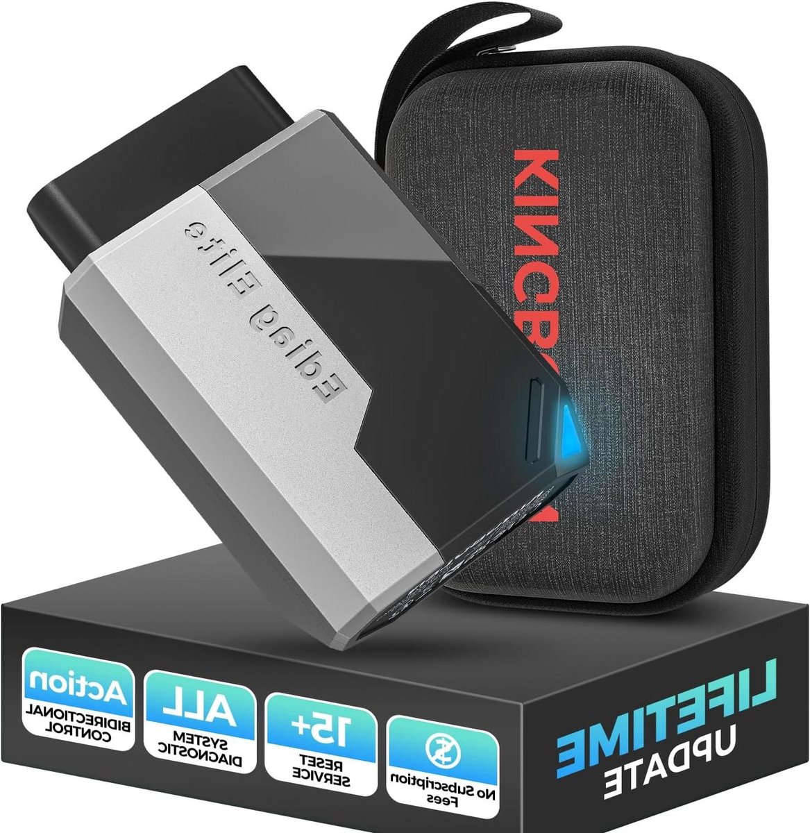 OBD Scanner - OBD2 - Auto Scanner - Auto uitlezen - Diagnose Apparatuur voor Auto's - All-System Diagnoseapparaat met 15 Resetservices - Bi-directioneel - Bluetooth 5.2 - CAN-FD - Lifetime Updates